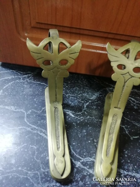 Pair of Empire curtain holders in perfect condition