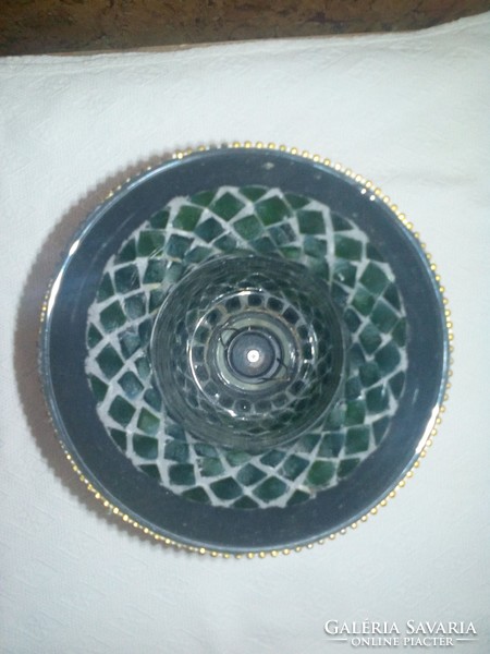 Üveg mozaik váza