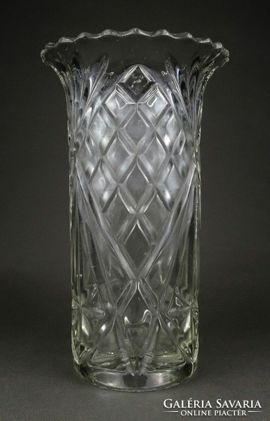 1L172 old glass vase flower vase 27.5 Cm
