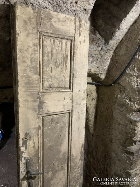 Régi antik ajtó szárny Dekor Dísz Vintage Loft