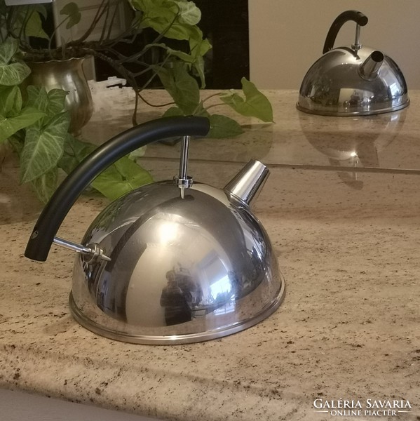 Wmf jo laubner design tea kettle, cromargan
