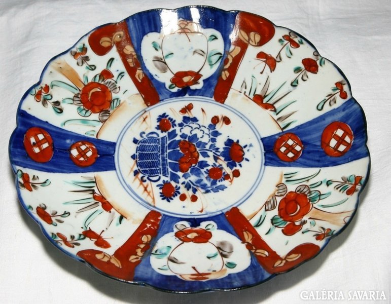 Antique Japanese imari era arita bowl