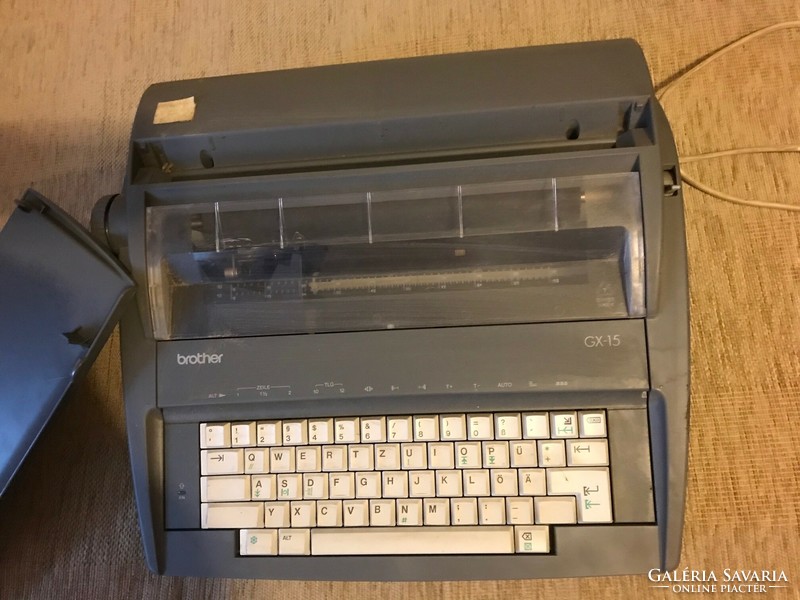 Brother electric typewriter, retro.Xx. No. Second half. Size: 44x42 cm