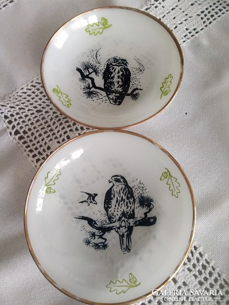 Retro salad compote set with Hungarian birds from the 50s and 60s!