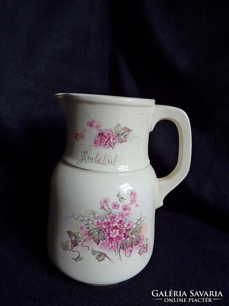 Emil Fischer water jug with 1909 offering