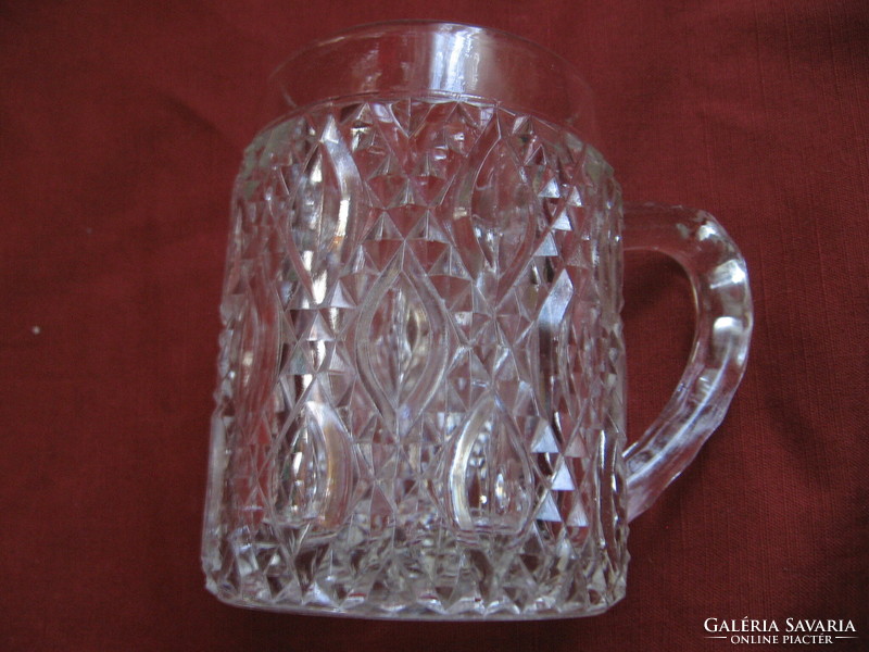 Crystal pitcher, mug, whiskey glass