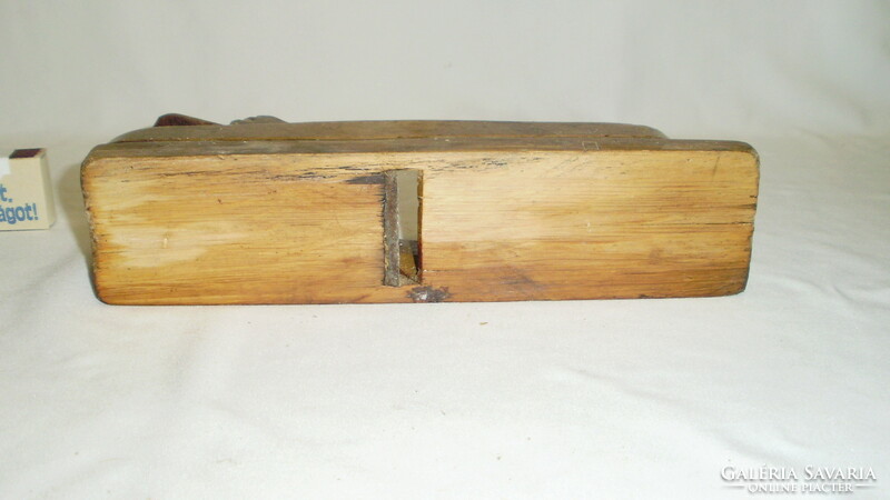 Old hand planer, carpentry tool