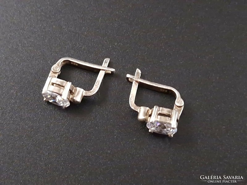 Art deco 925 silver earrings