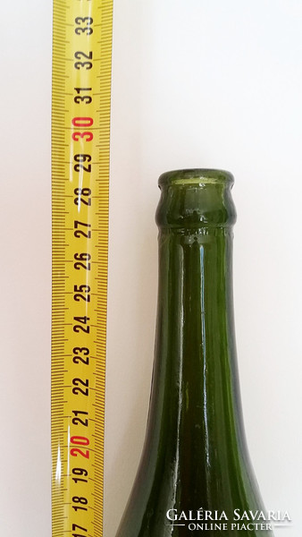 Temesvári sörösüveg 1942 Fabrica de bere Timisoara zöld sörös palack