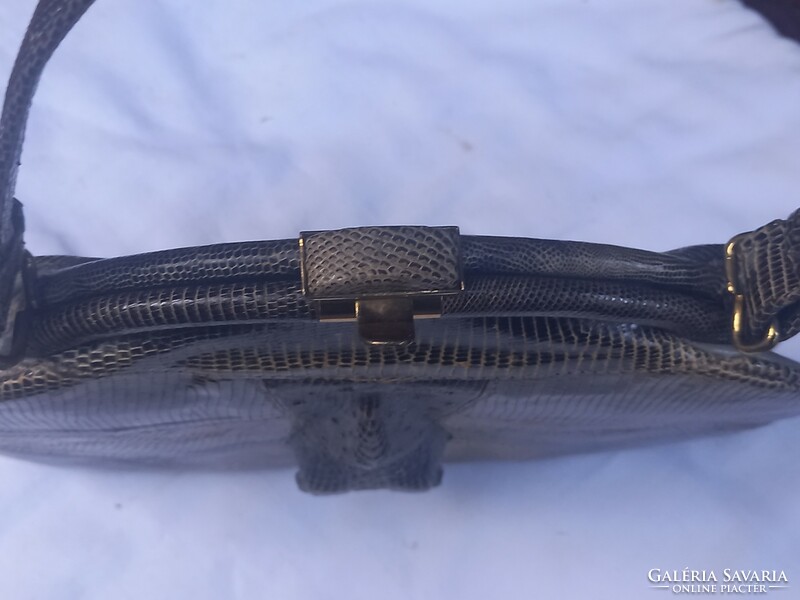 Art deco/ vintage / midcentury women's bag/reticule/snakeskin bag, extremely rare beautiful piece