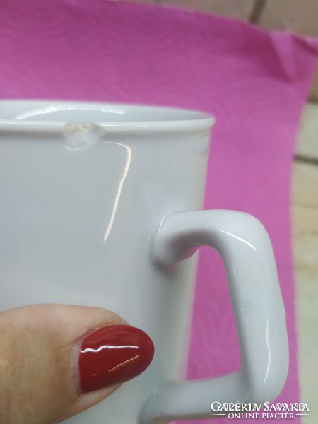 Porcelain cup, mug 3 pieces for sale! Zsolnay cup