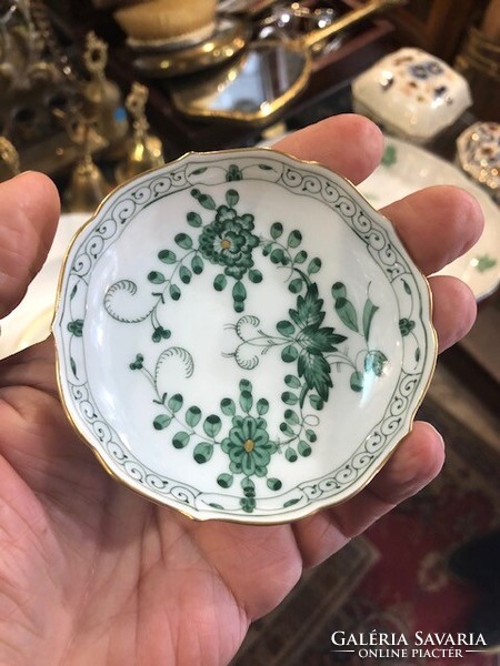Meiseni porcelán tálka, 8 cm-es nagyságú, régi, hibátlan.