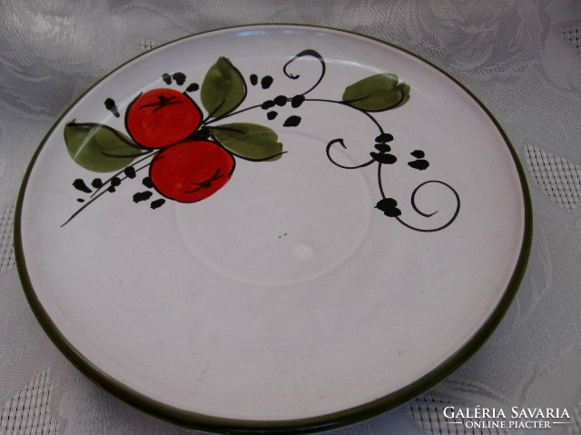 Apple craft ceramic plate