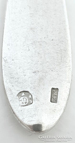 Antik (1852), ezüst bécsi leveses kanál (6 db)