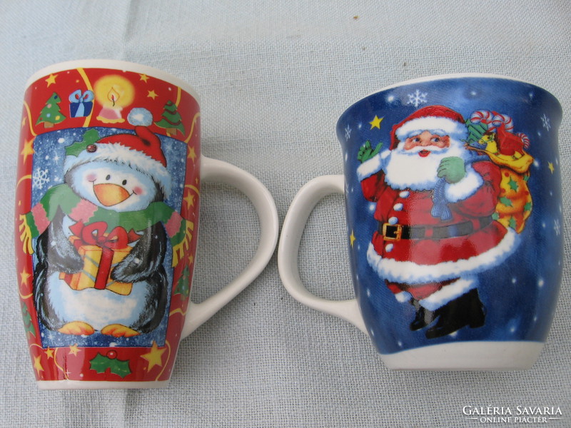 Siaki snowman and Santa's mug