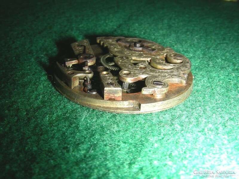Antik kulcsos zsebóra szerkezet javítás