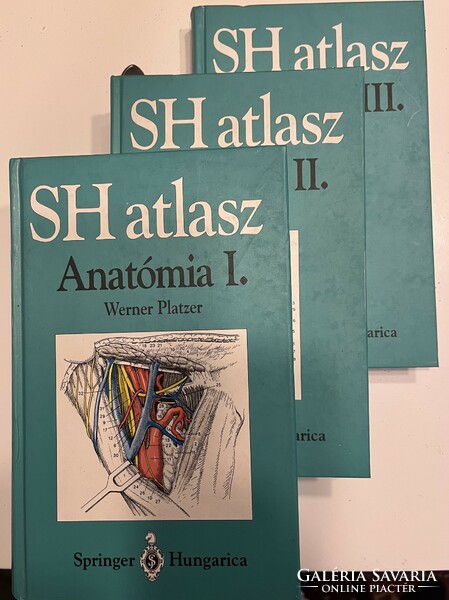 SH atlasz I.II.III kiadás