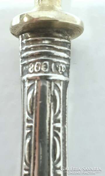 Ezüst (800) nyelű teaszűrő