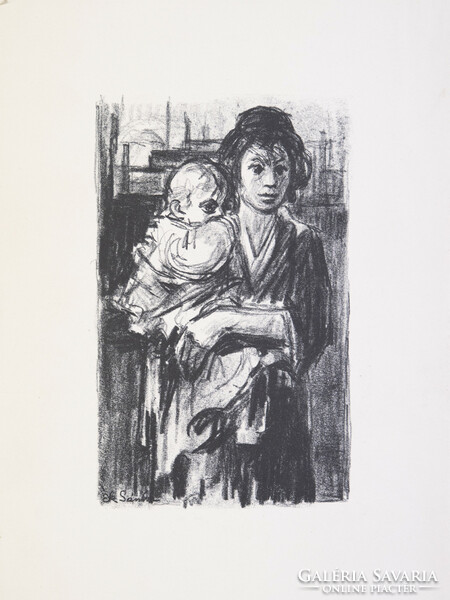 ÉK SÁNDOR (1902 - 1975) Anya gyermekkel