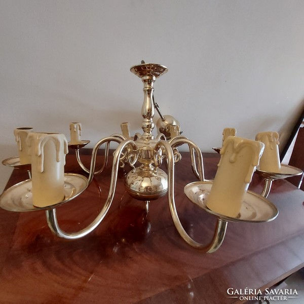 8-branch golden ceiling lamp, chandelier