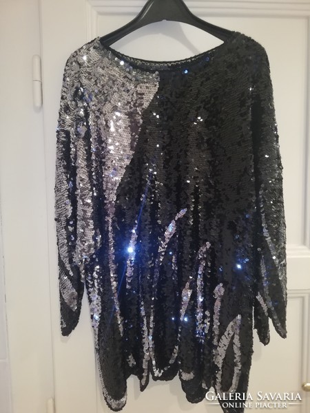Gorgeously sparkling beautiful sequin casual top from grandma's wardrobe with video