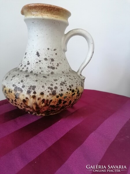 Retro kerámia váza, iparművészeti alkotás