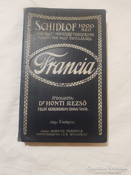 Schidlof's practical method - French 1-10. Booklet