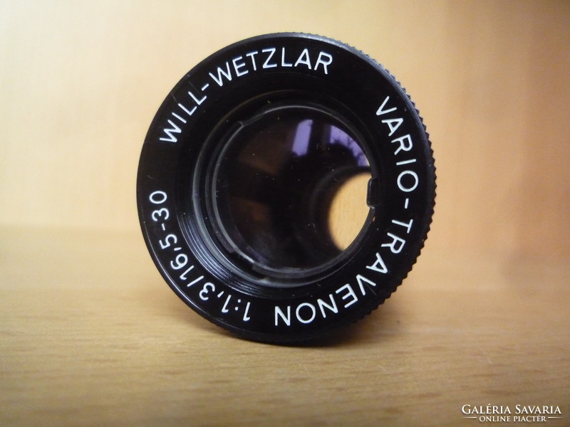 Will-Wetzlar vetítőlencse.