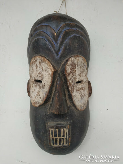 Afrikai maszk Lulua népcsoport Kongó 2/2 fal 17 4055