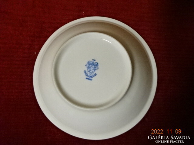 Alföldi porcelain compote bowl, six pieces, vegetable pattern. He has! Jokai.