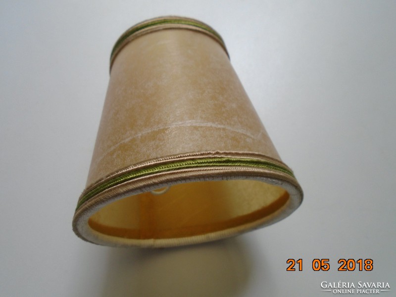 Pergament lámpabura  9x9x6,5 cm