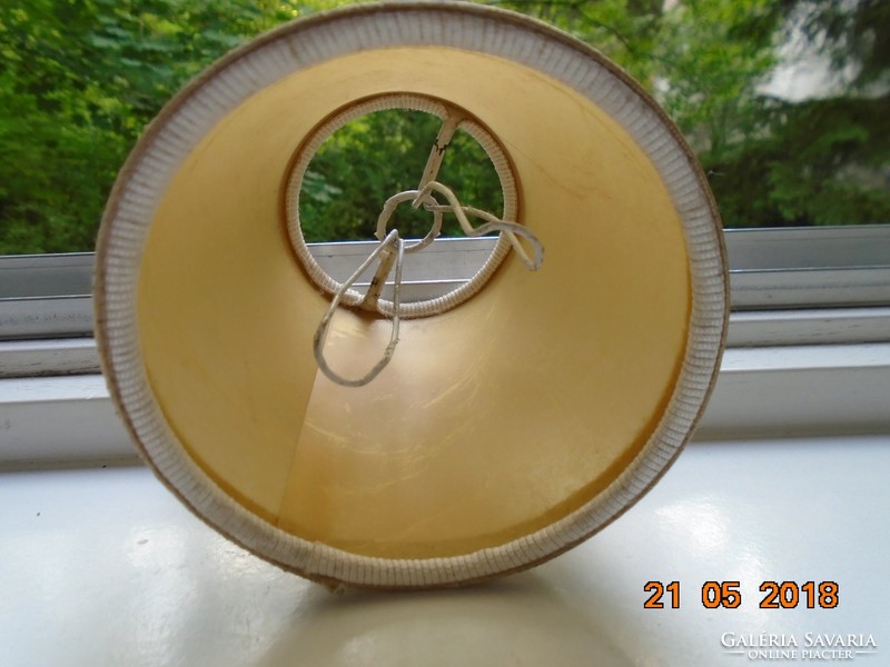 Pergament lámpabura  9x9x6,5 cm