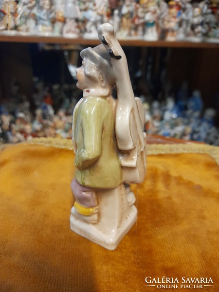 German, Germany Grafenthal hand-painted musician porcelain figure.
