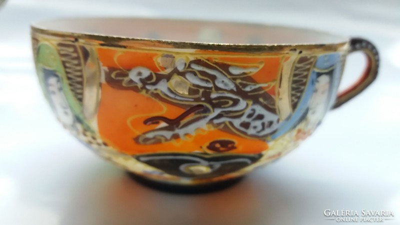 Satsuma japán porcelán teás