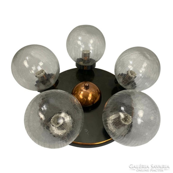 Ceiling design lamp designed by industrial artist György Csanád from Luxart