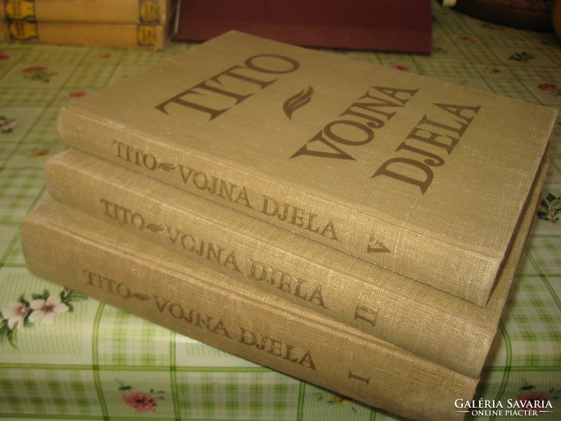 Tito-vajna djela 1977 beograd i,ii,v, hardcover, Croatian
