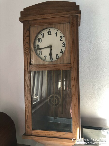 Regi glass wall clock