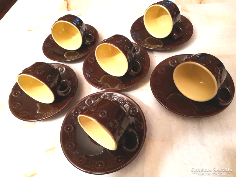 Retro ceramic coffee set