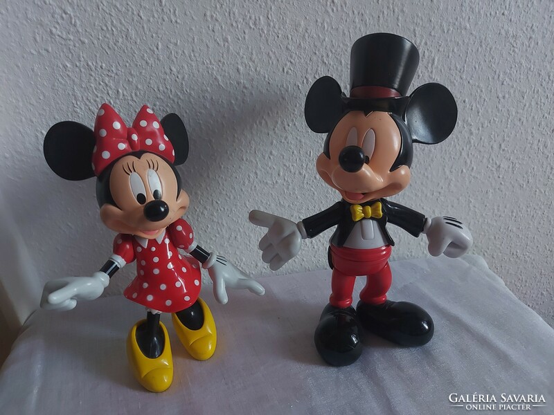 Disney Minnie és Mickey egér figura mozgatható végtagok, derék, fej