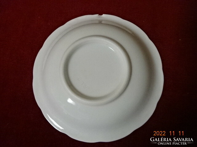 Herend porcelain antique bowl, green pattern, marked 319. Vanneki! Jokai.
