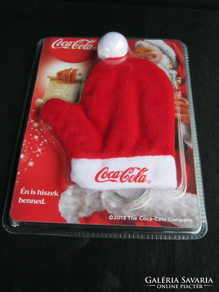 Coca-Cola Santa's Glove Keychain
