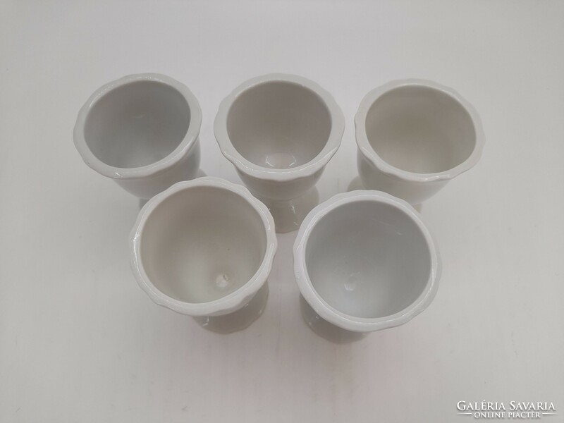 Zsolnay porcelain egg trays 5 pieces in one