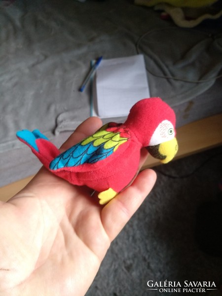 Plush toy, mcdonald's disney parrot, negotiable