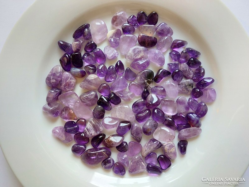 Mineral stone amethyst purple stones