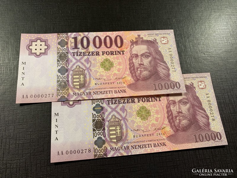 ***  2014-es 10000 forint MINTA ***