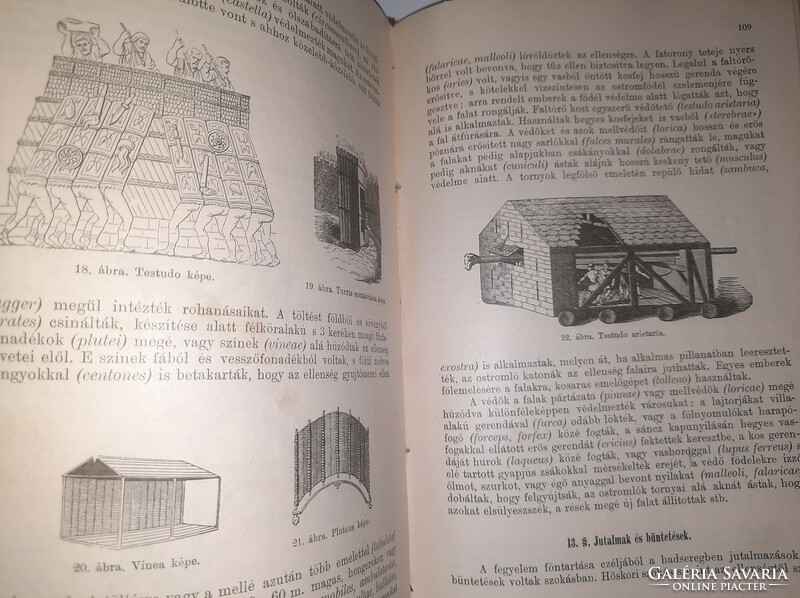 Római régiségek/Római irodalomtörténet 1896.  3900.-Ft