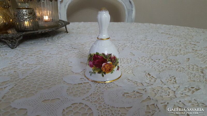 Royal albert old country roses porcelain bell