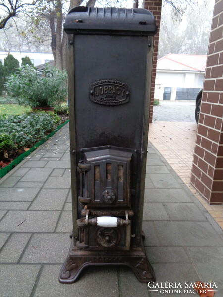 Art Nouveau iron stove Hungarian royal state iron,
