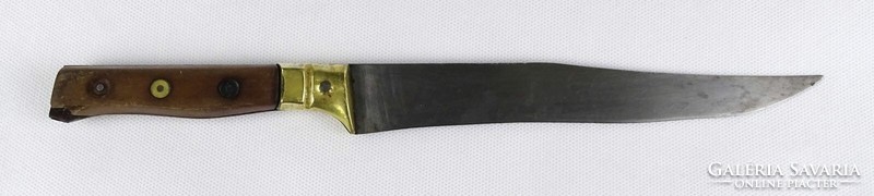 1L451 Régi Joachim Winternitz Solingen szénacélpengés konyhai kés 31 cm