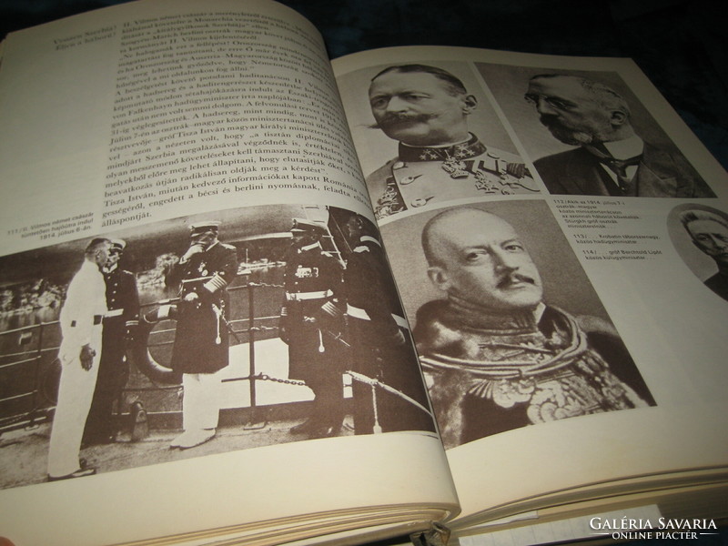 Az I. v.h.  és a forradalmak képei    Európa kiadó 1977 .  Új könyv